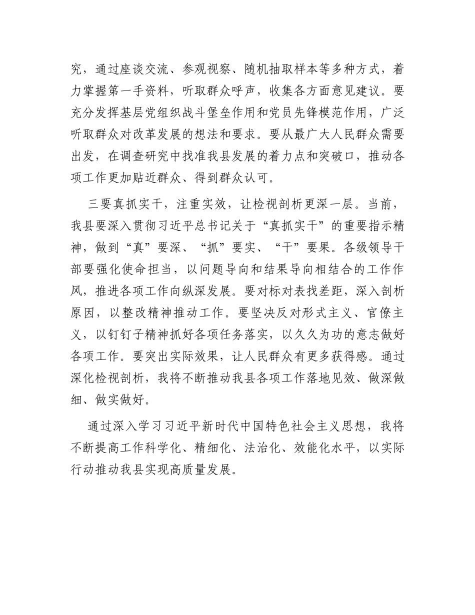 县委书记第二批主题教育研讨发言_第2页