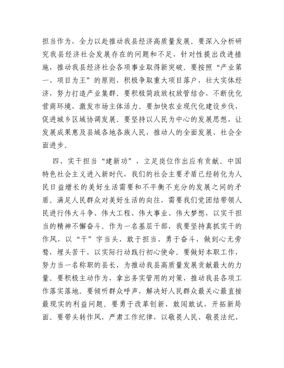 县长在县委主题教育第二次交流研讨会上的发言材料_第3页