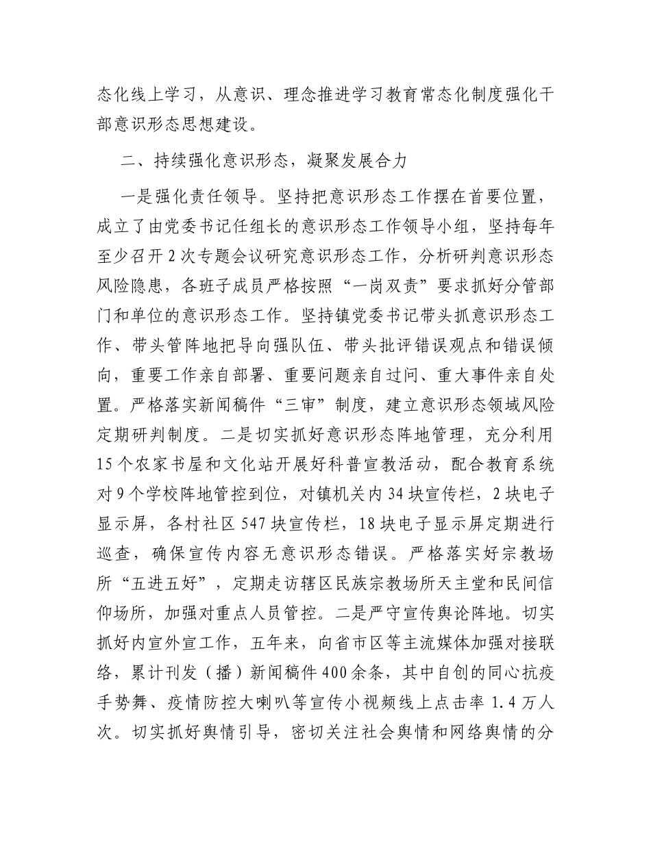 镇2023年宣传文化思想工作总结_第2页