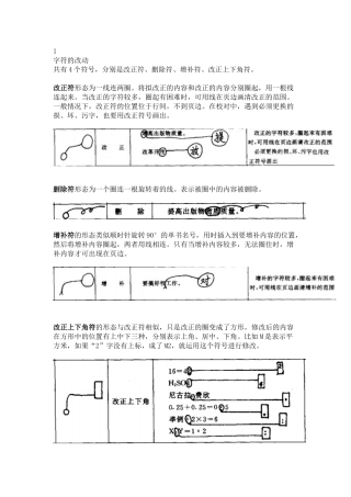 修改文章的同志请笑纳，这套校对符号绝对专业