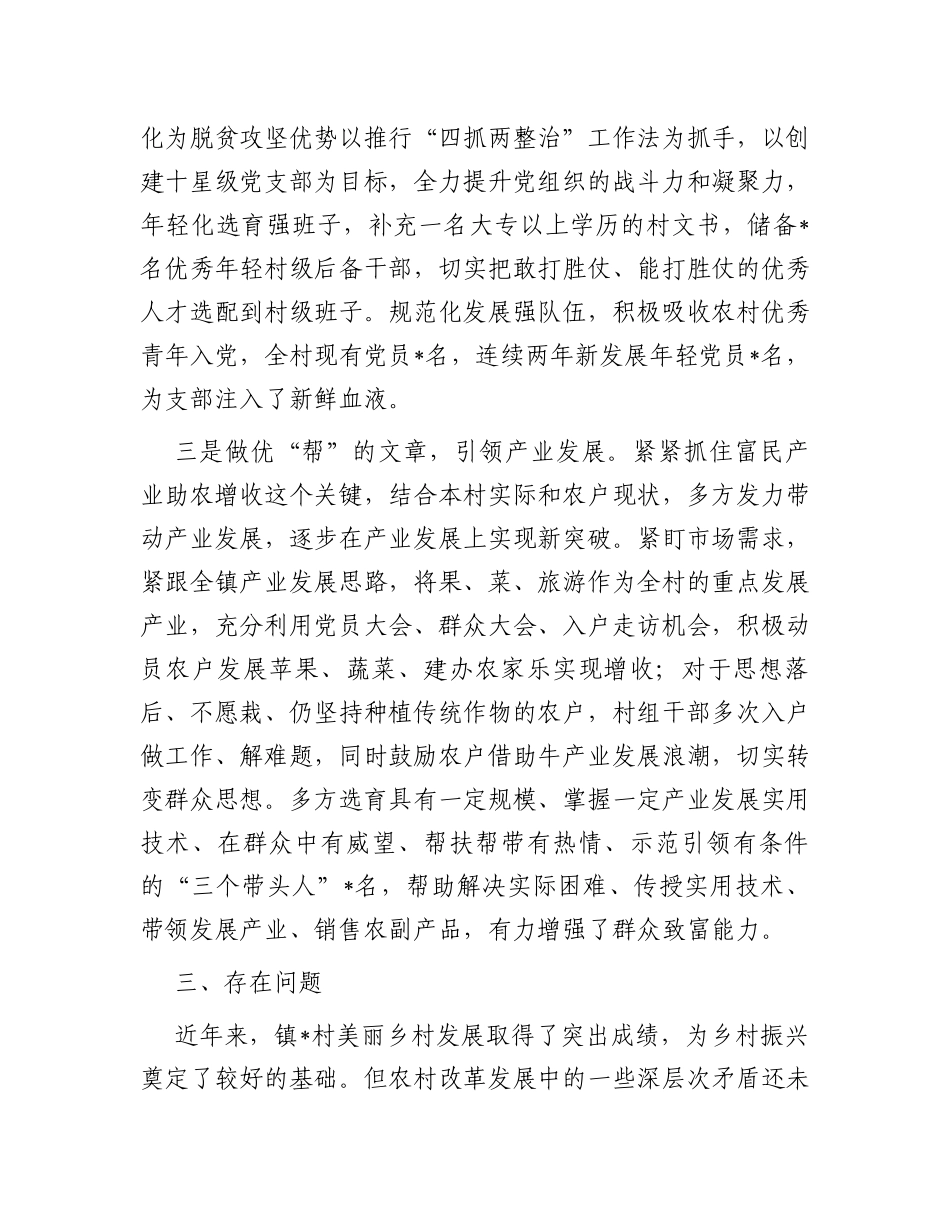 县长调研镇美丽乡村建设报告_第3页