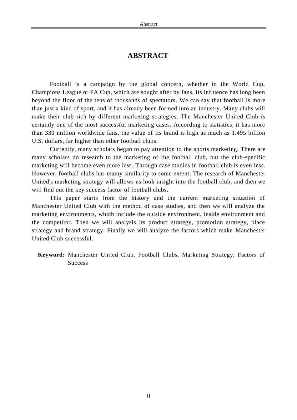 曼彻斯特联俱乐部营销策略的案例研究_第2页