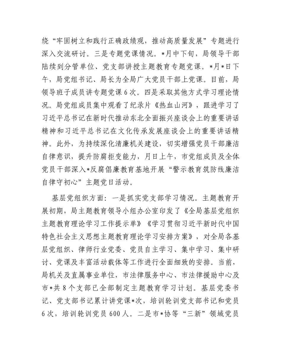 第二批主题教育开展情况的汇报_第2页