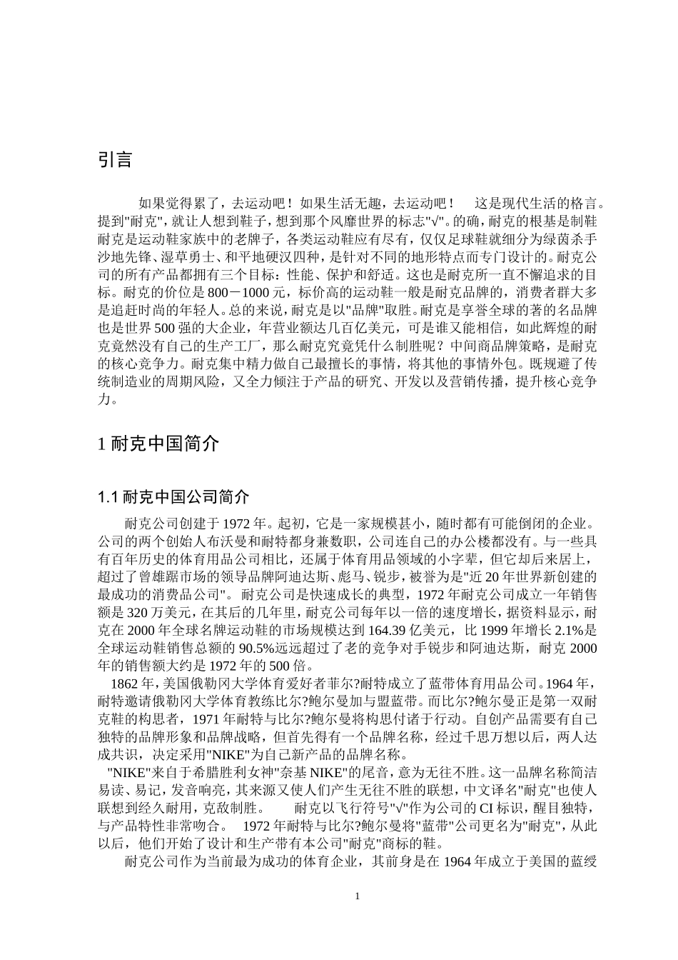 耐克中国市场网络推广策略研究_第3页