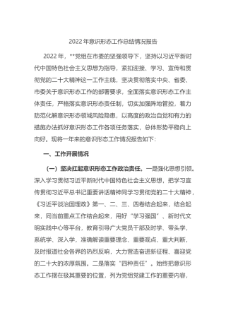 2022年ysxt工作总结情况报告