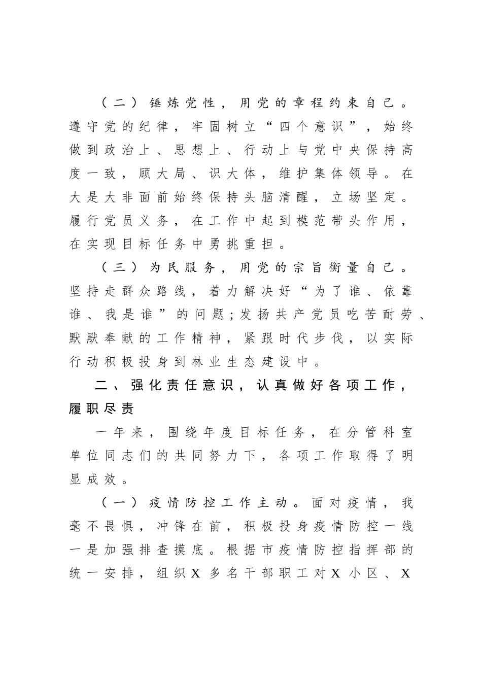 2020市规划和自然资源局副局长2020年度个人述职报告_第2页