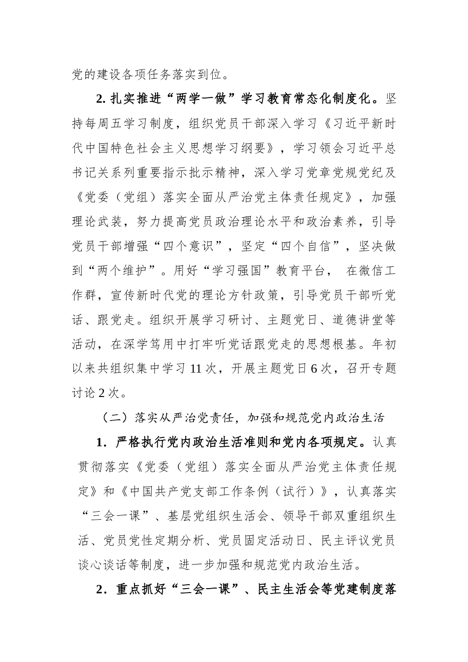 履行全面从严治党主体责任报告_转换_第2页