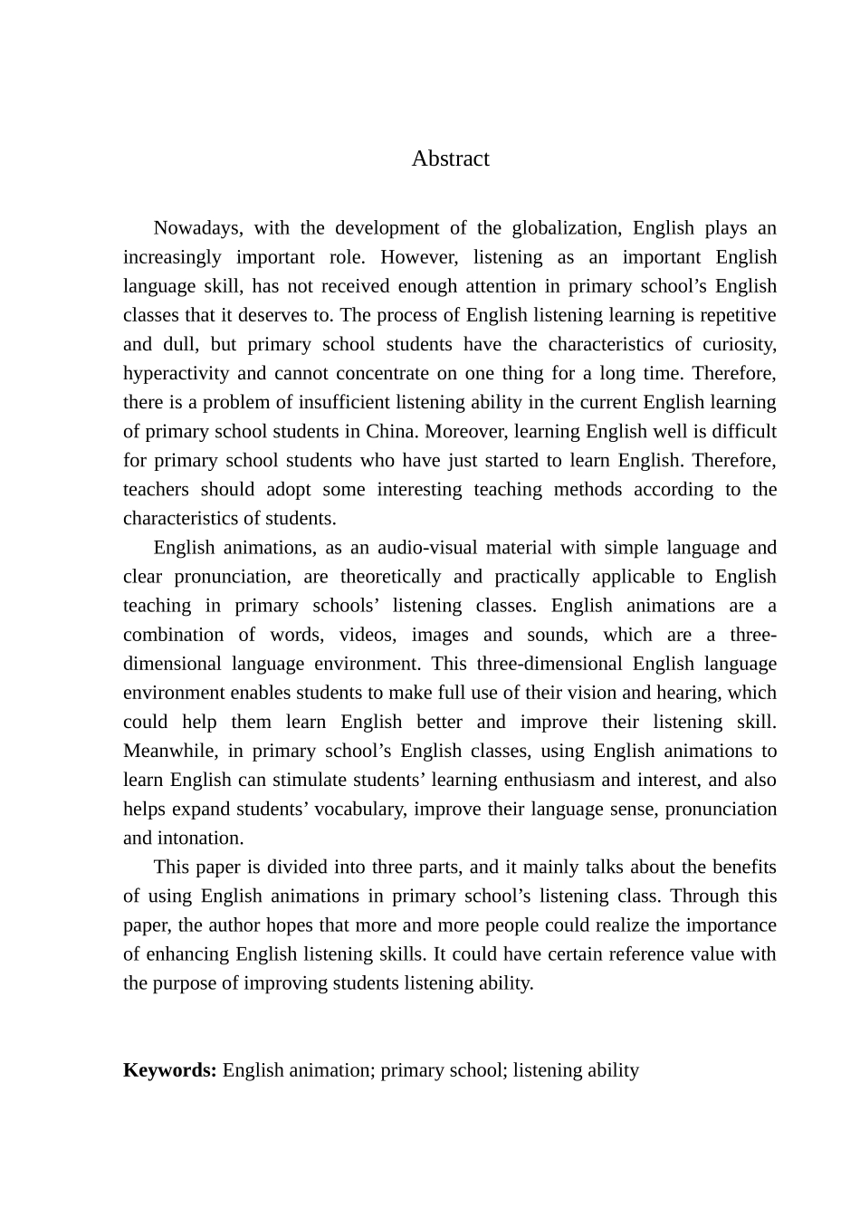 On the Effects of English Animation in Improving Primary School Students’ Listening Ability_第2页