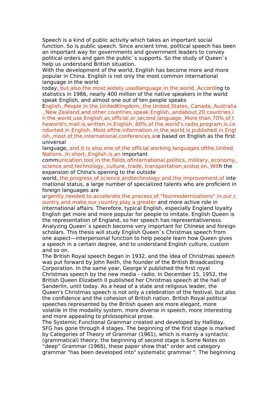 英国女王2017年圣诞演讲的人际功能分析_第3页