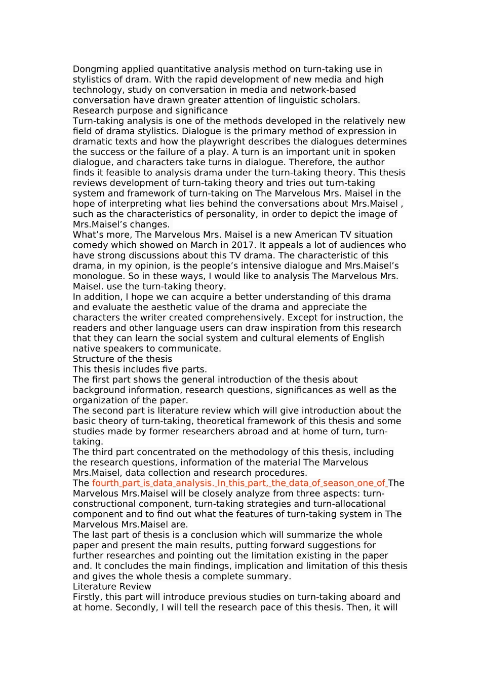 在话轮转换视角下研究美剧《了不起的麦瑟尔夫人》中麦瑟尔夫人的性格特征及其变化_第3页