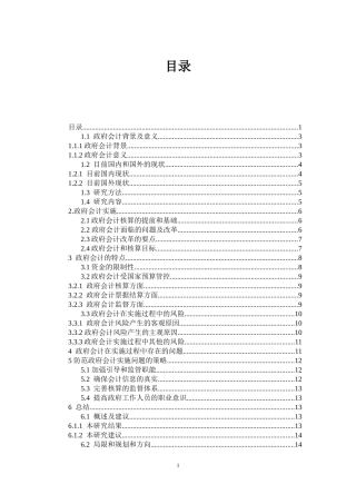政府会计特点及实施过程分析