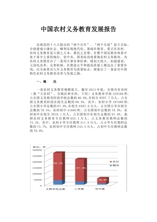 51-中国农村义务教育发展报告