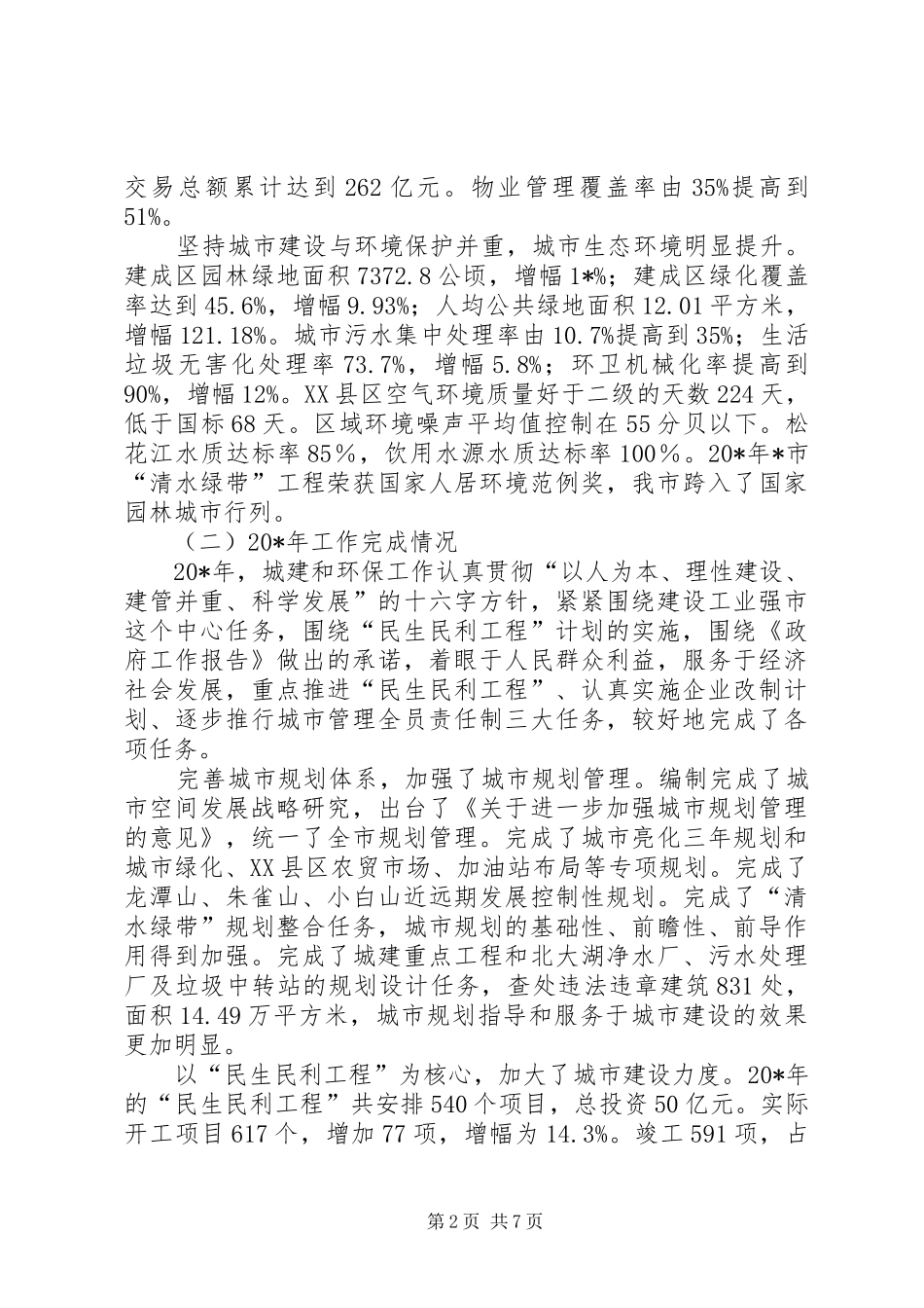 2024年副市长在市建设工作会议的致辞_第2页