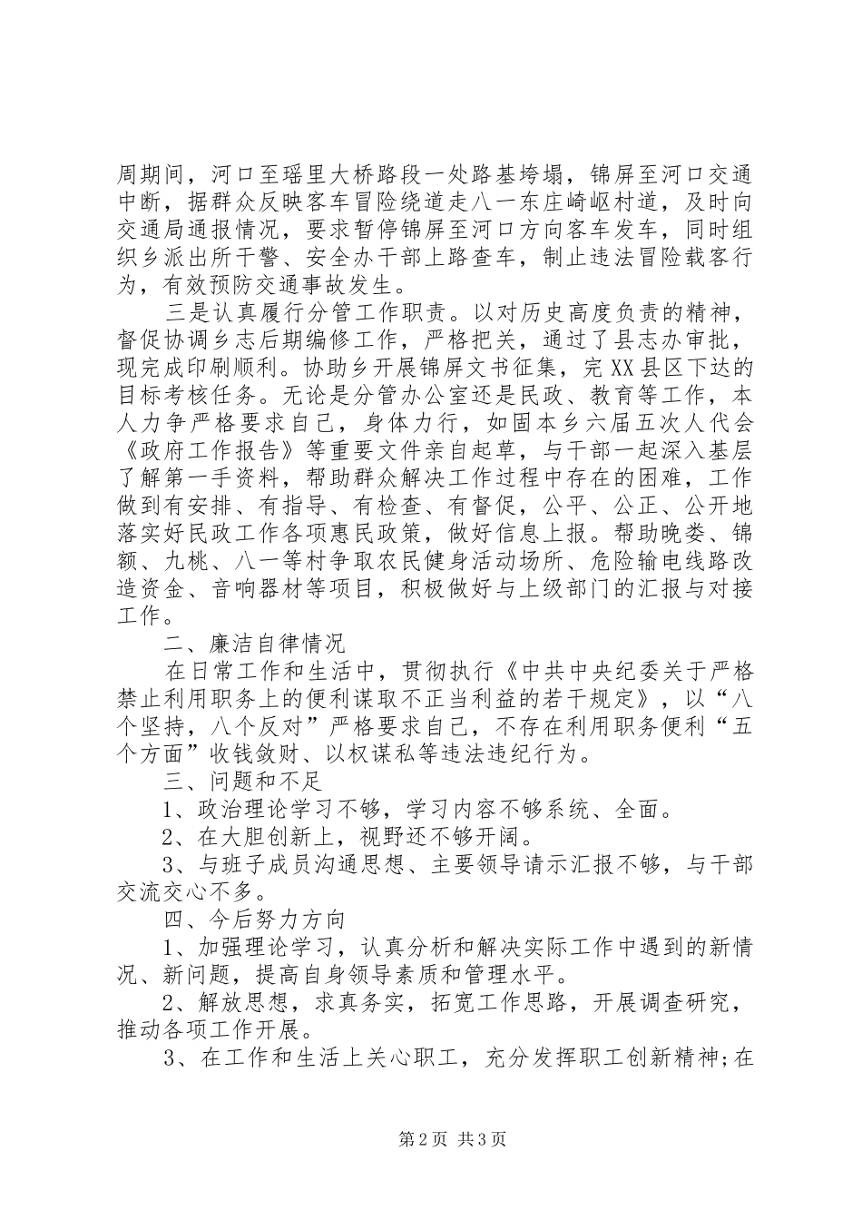 2024年副书记挂职年终工作总结_第2页