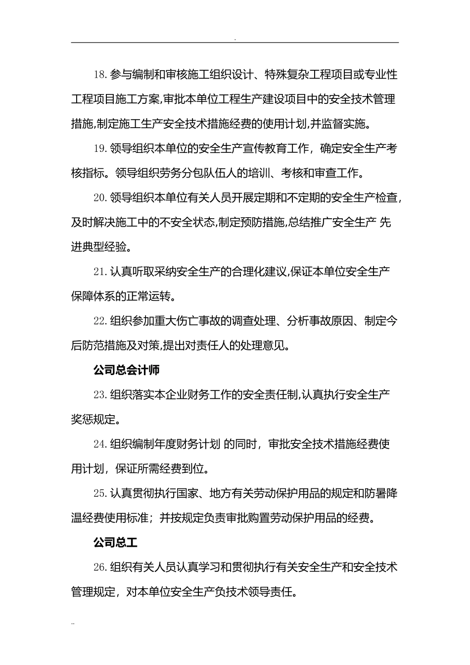 2024年安全生产管理机构责任分工_第3页