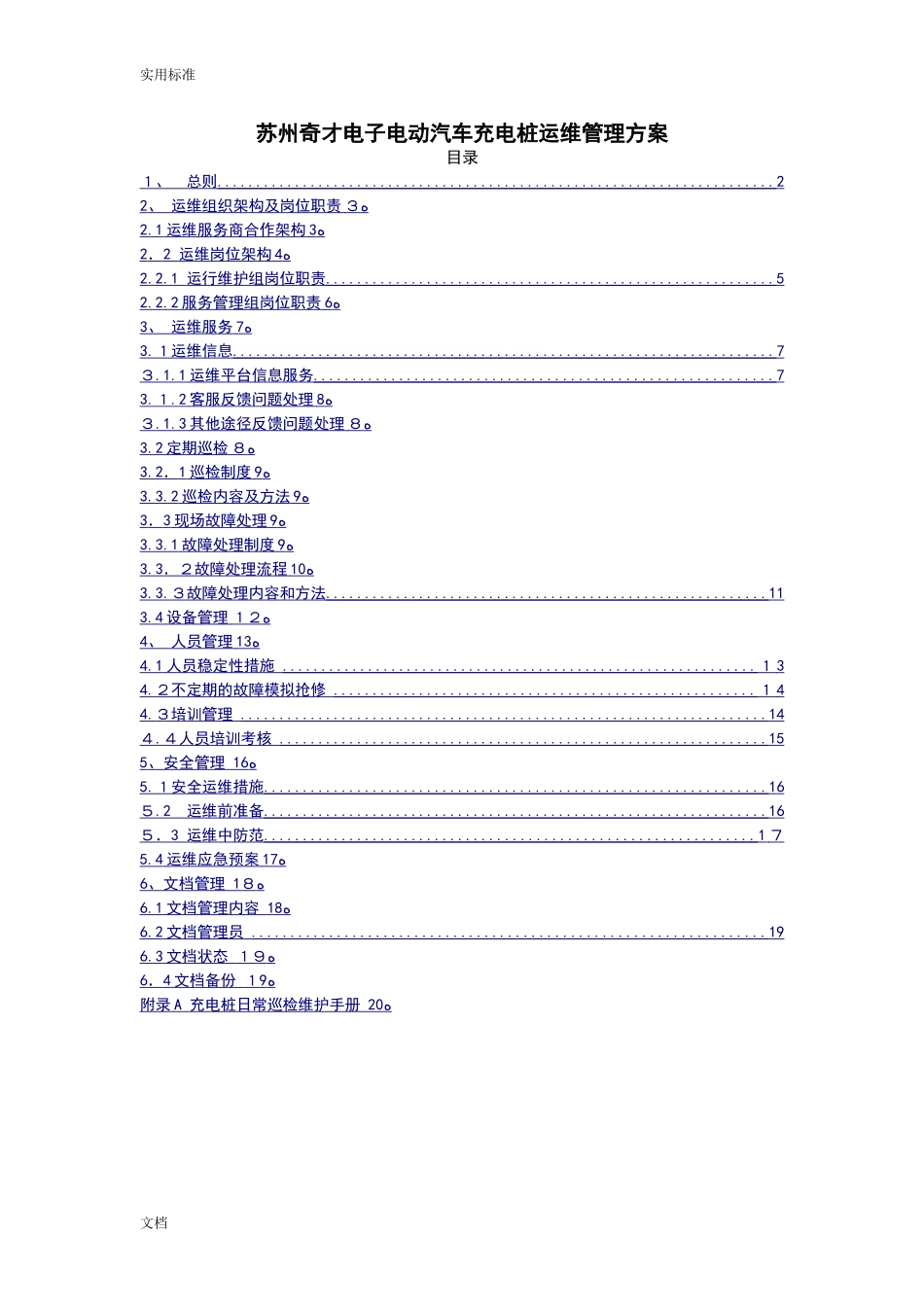 2024年充电桩运维部门管理系统方案设计_第1页