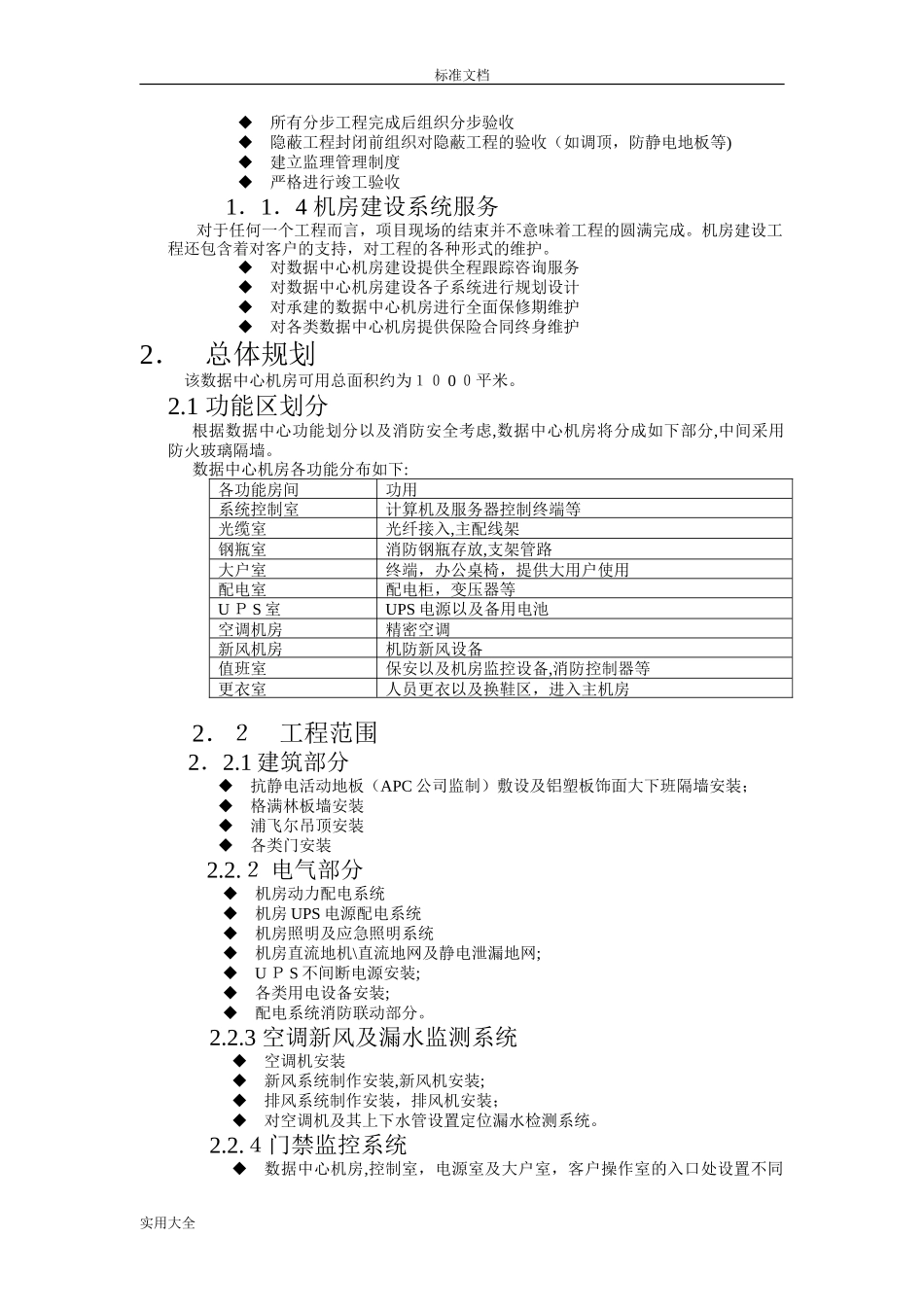 2024年大数据中心机房设计建设方案设计_第2页