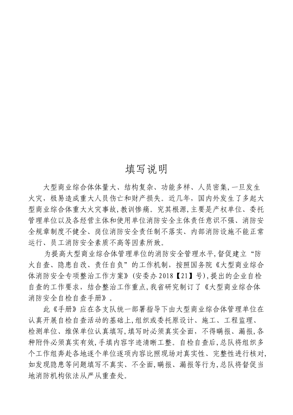 2024年大型商业综合体消防安全整治方案_第2页
