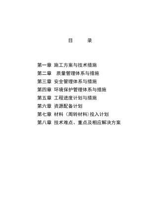 2024年道路技术标投标书道路