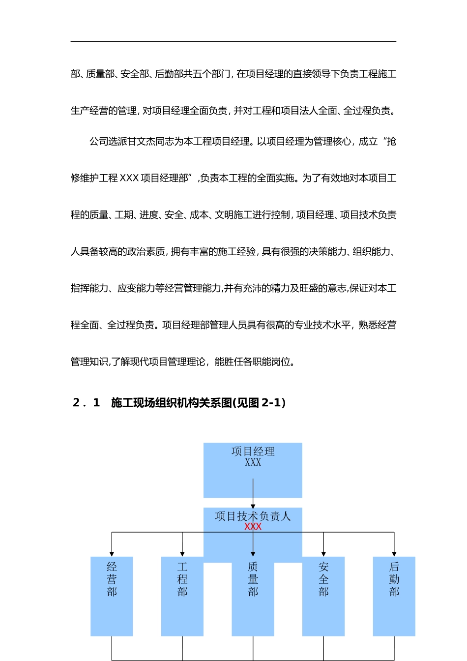2024年电力抢修维护施工组织方案_第2页