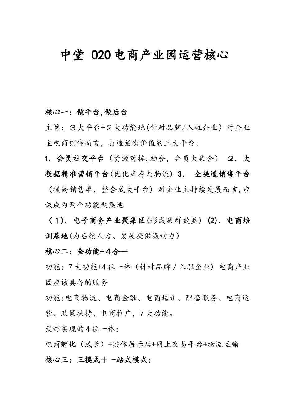 2024年电商产业园运营核心_第1页