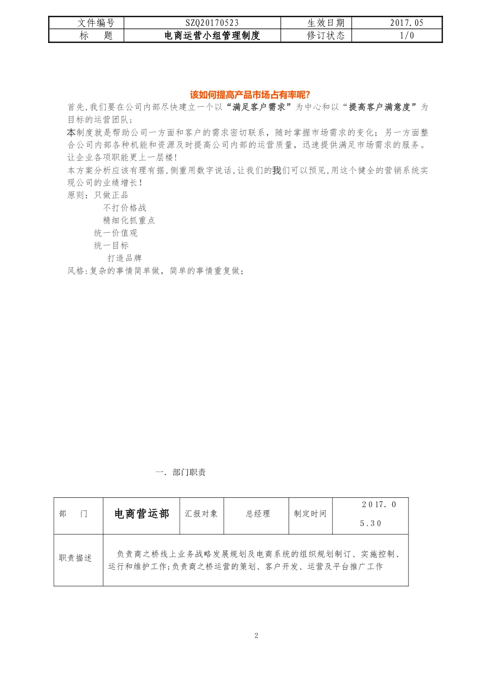2024年电商运营管理工作规范完整版_第2页