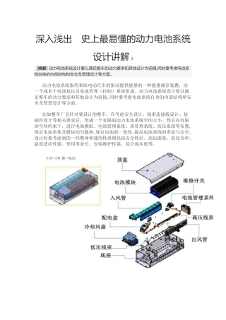 2024年动力电池系统设计讲解资料