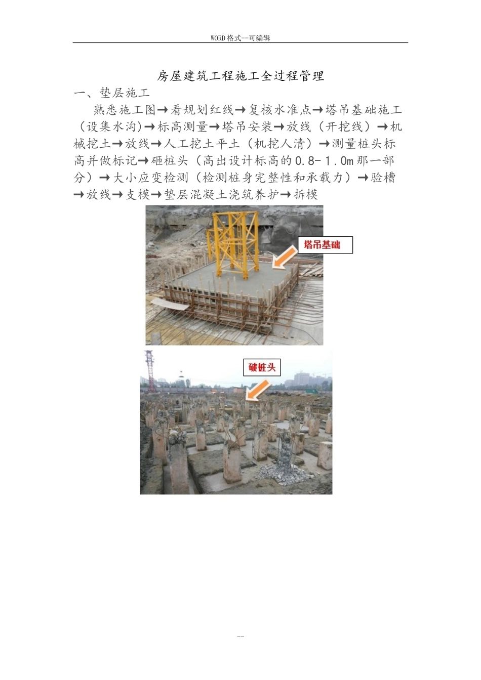 2024年房屋建筑工程施工全过程管理_第1页
