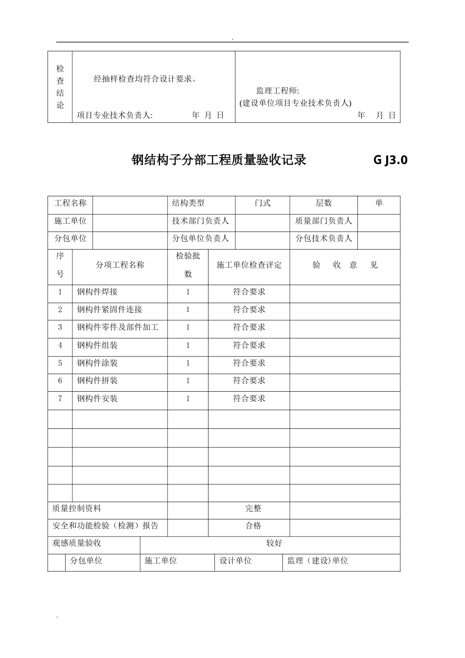 2024年钢结构工程竣工验收资料_第2页