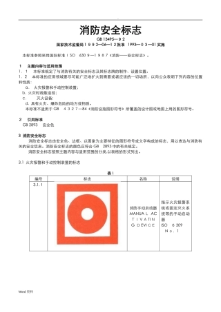 2024年各类消防标示图示