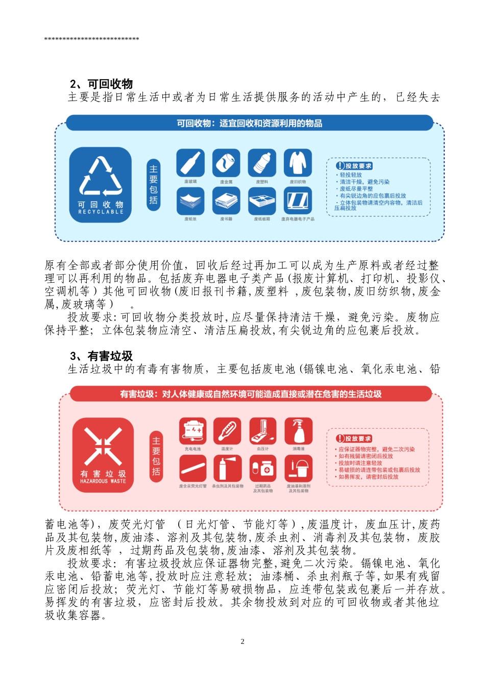 2024年公司园区园生活垃圾分类实施方案_第2页