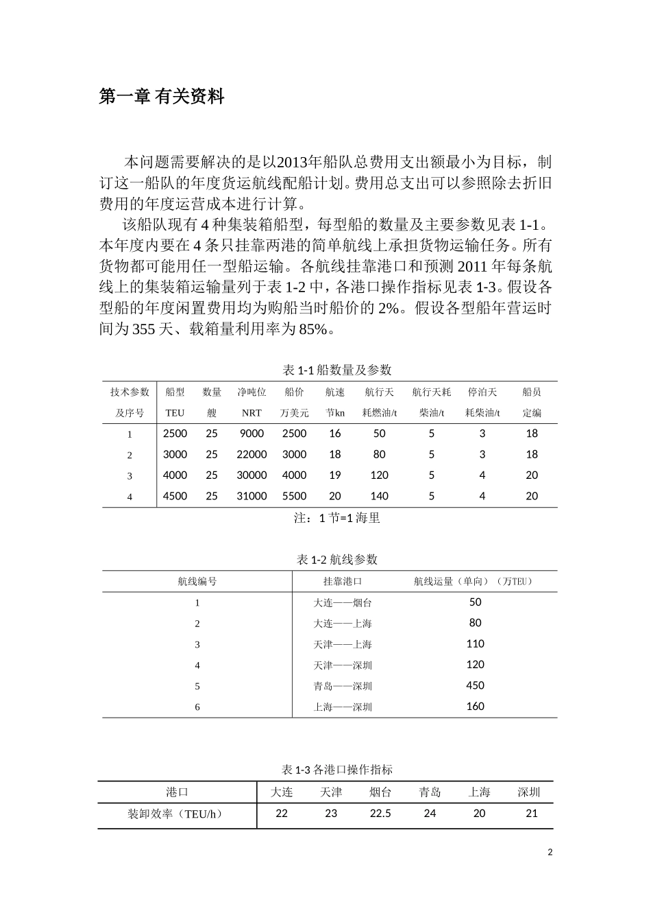 2024年国际航运管理课程设计_第3页