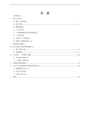 2024年河道工程施工方案