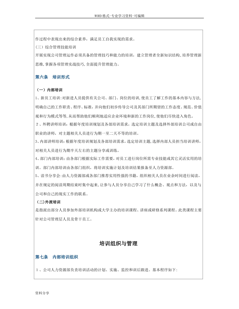 2024年互联网公司培训制度_第3页