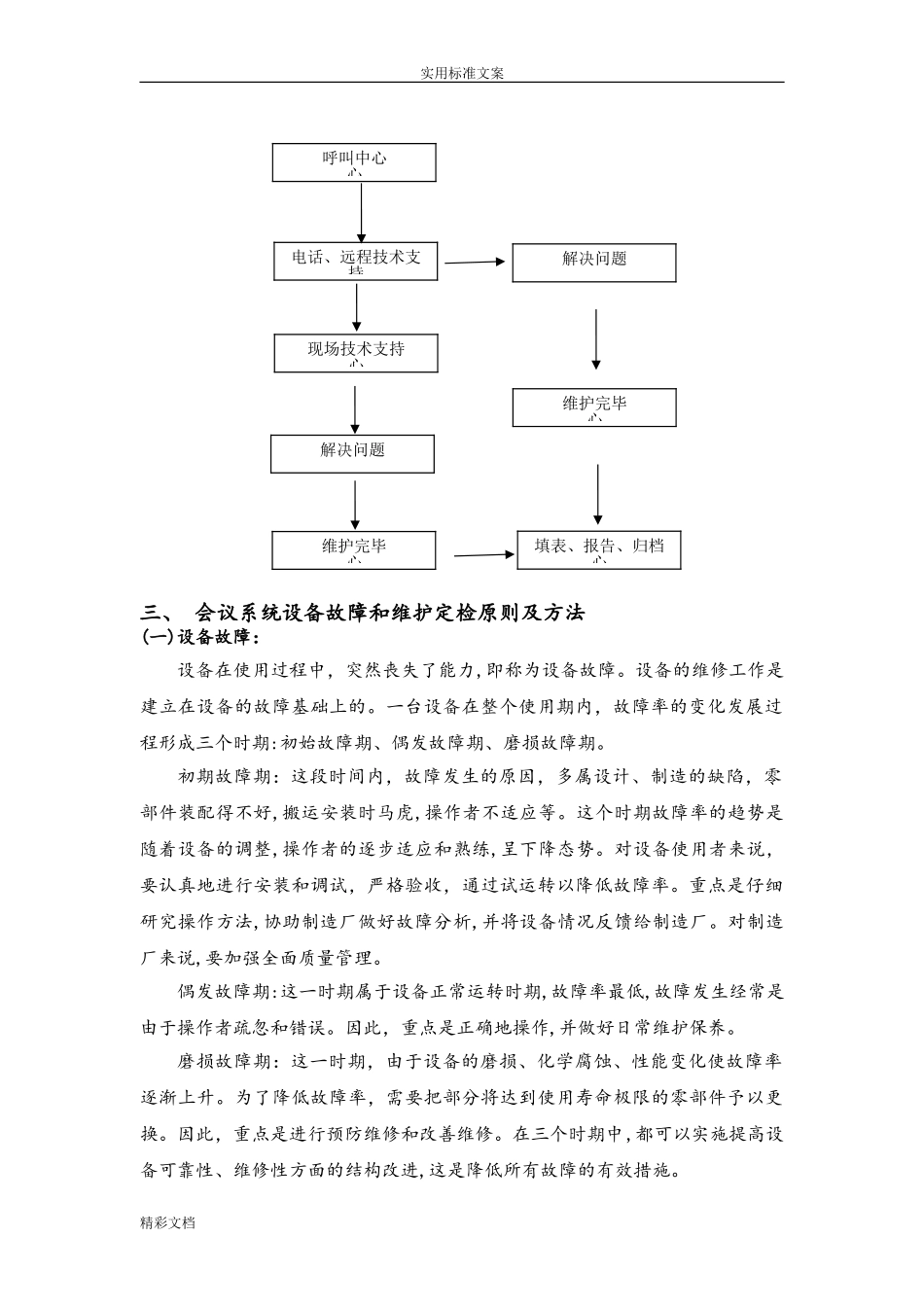2024年会议系统的设备维护方案设计_第3页