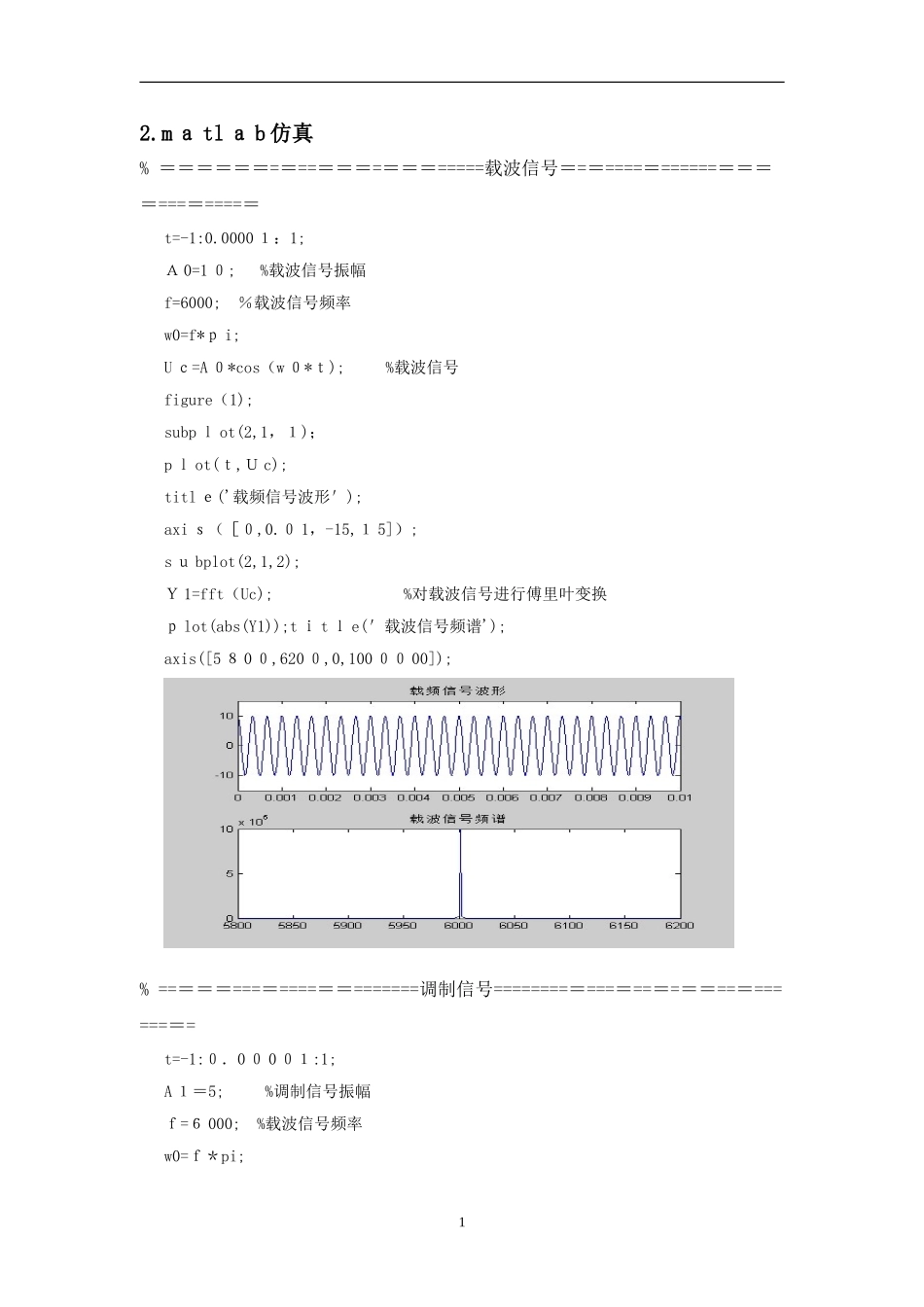 2024年基于Matlab调制与解调的实现_第2页