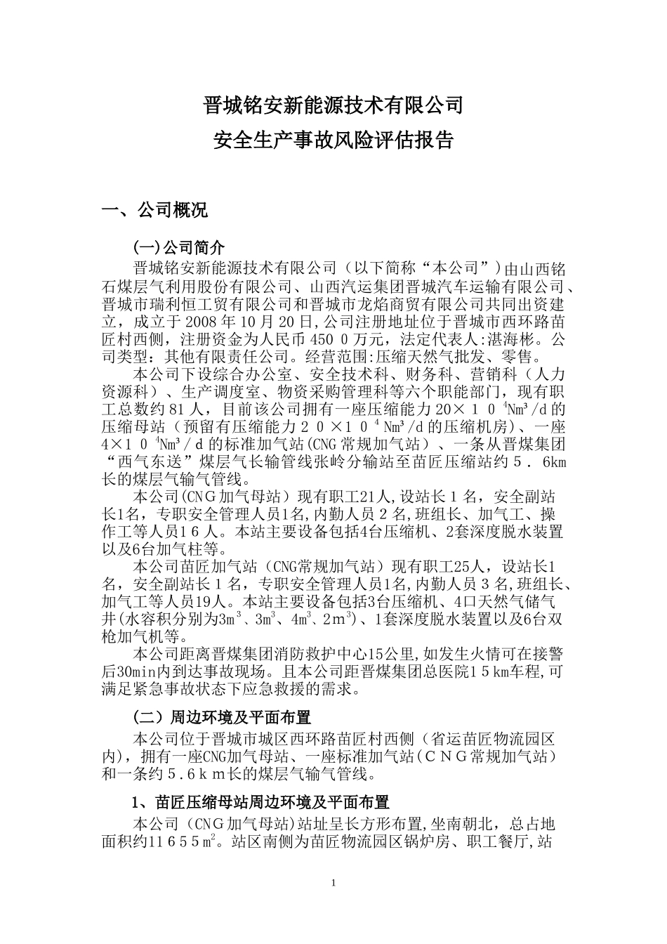 2024年加气站风险评估报告剖析_第1页