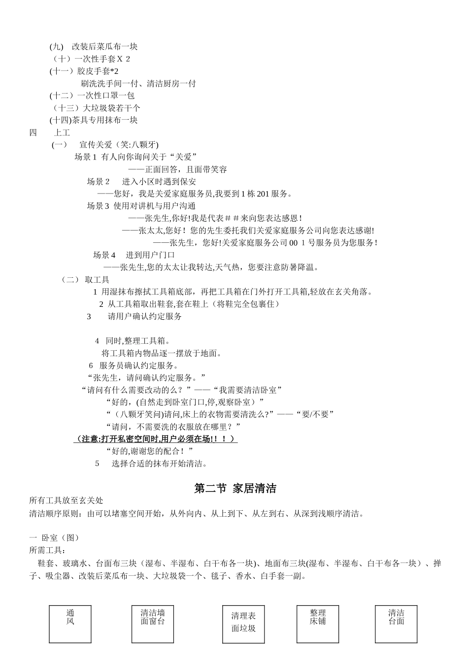 2024年家居清洁流程总_第2页