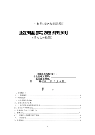 2024年结构实体监理实施细则