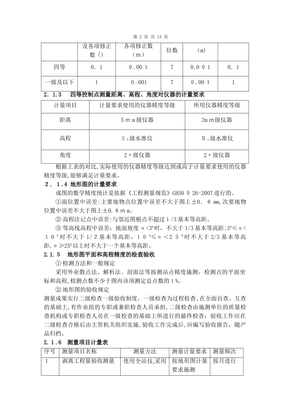 2024年矿山露天测量标准_第3页