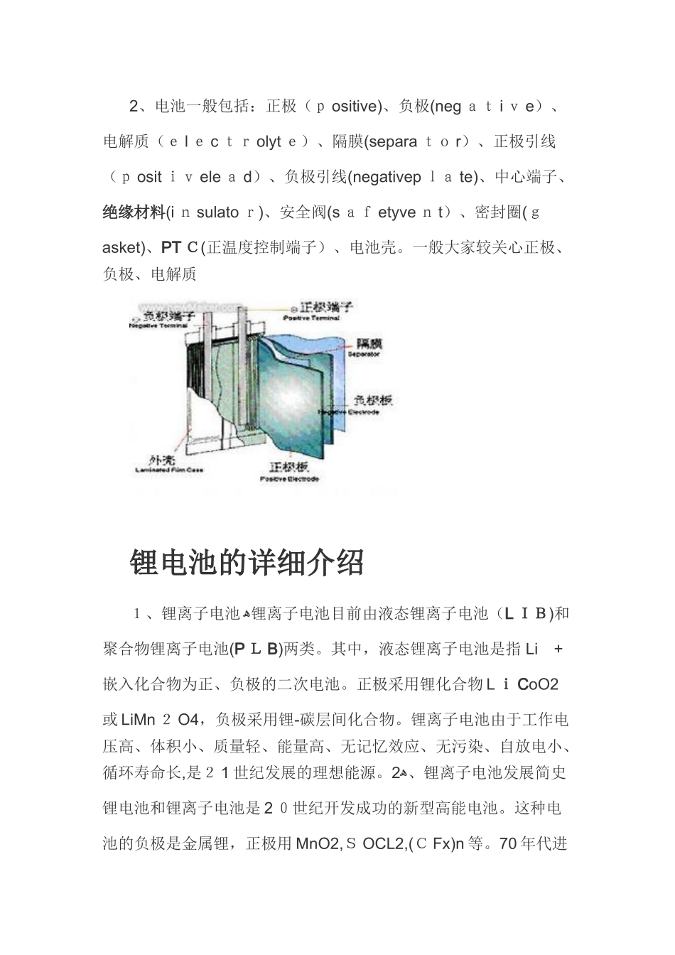 2024年锂电池结构与原理_第2页