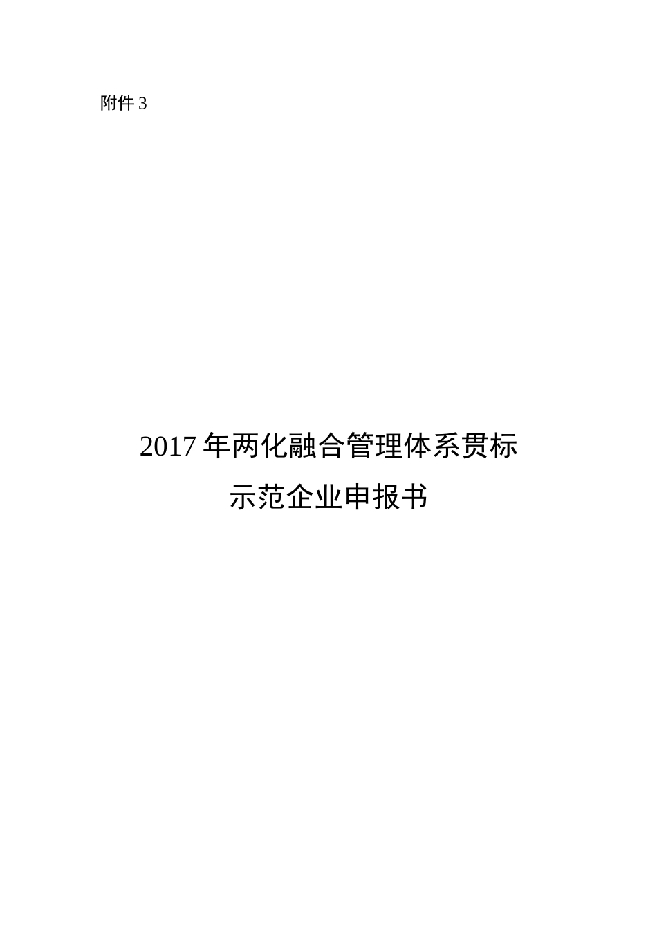 2024年两化融合管理体系贯标示范企业申报书_第1页