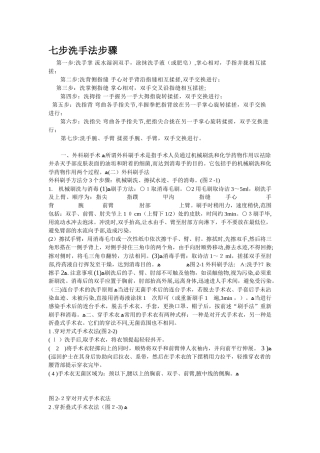 2024年七步洗手法步骤