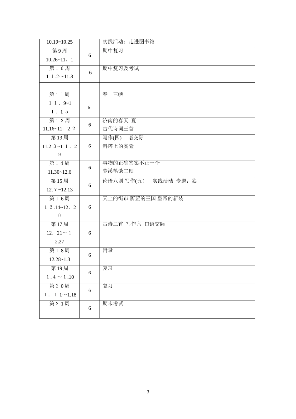 2024年七年级语文备课组工作计划_第3页