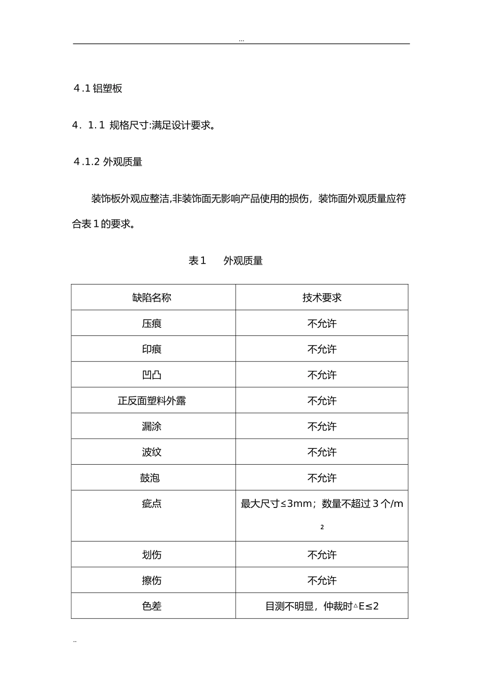 2024年墙面铝塑板工程施工工艺标准_第2页