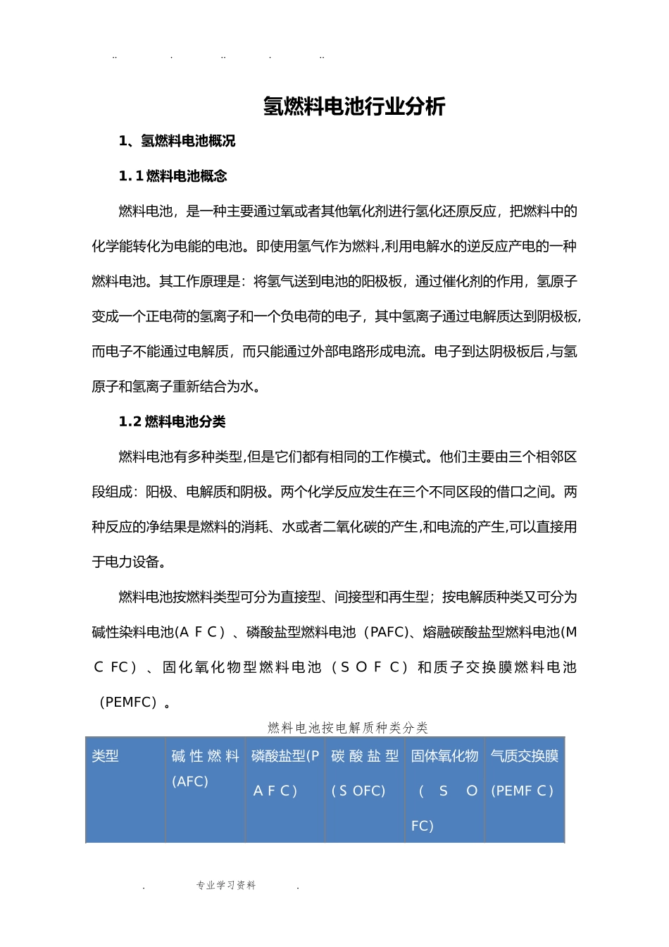 2024年氢燃料电池行业研究_第2页