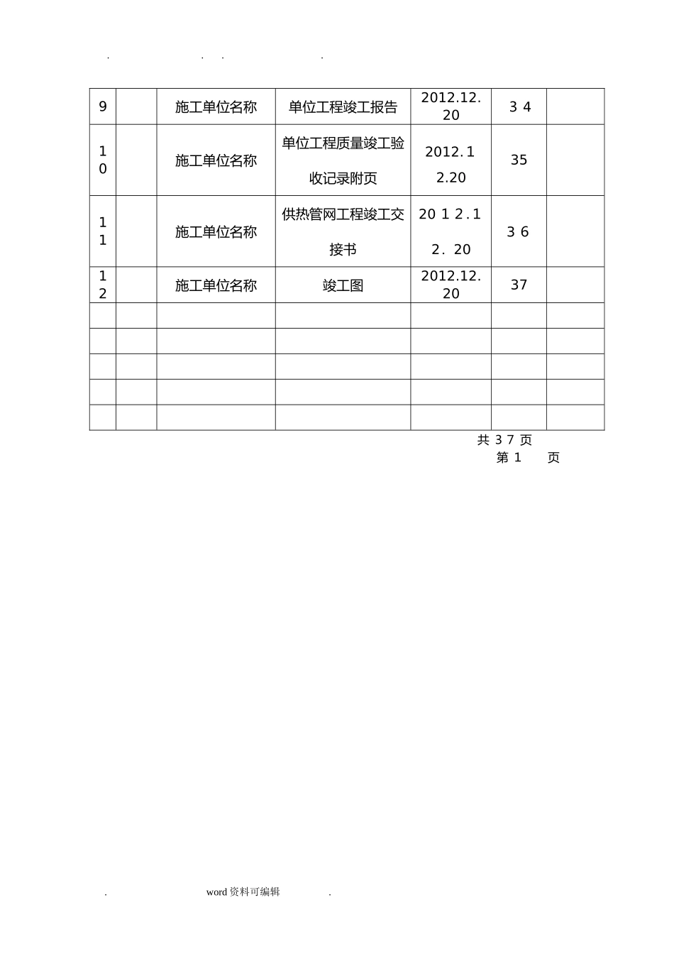 2024年热力供热管网竣工验收资料全_第2页