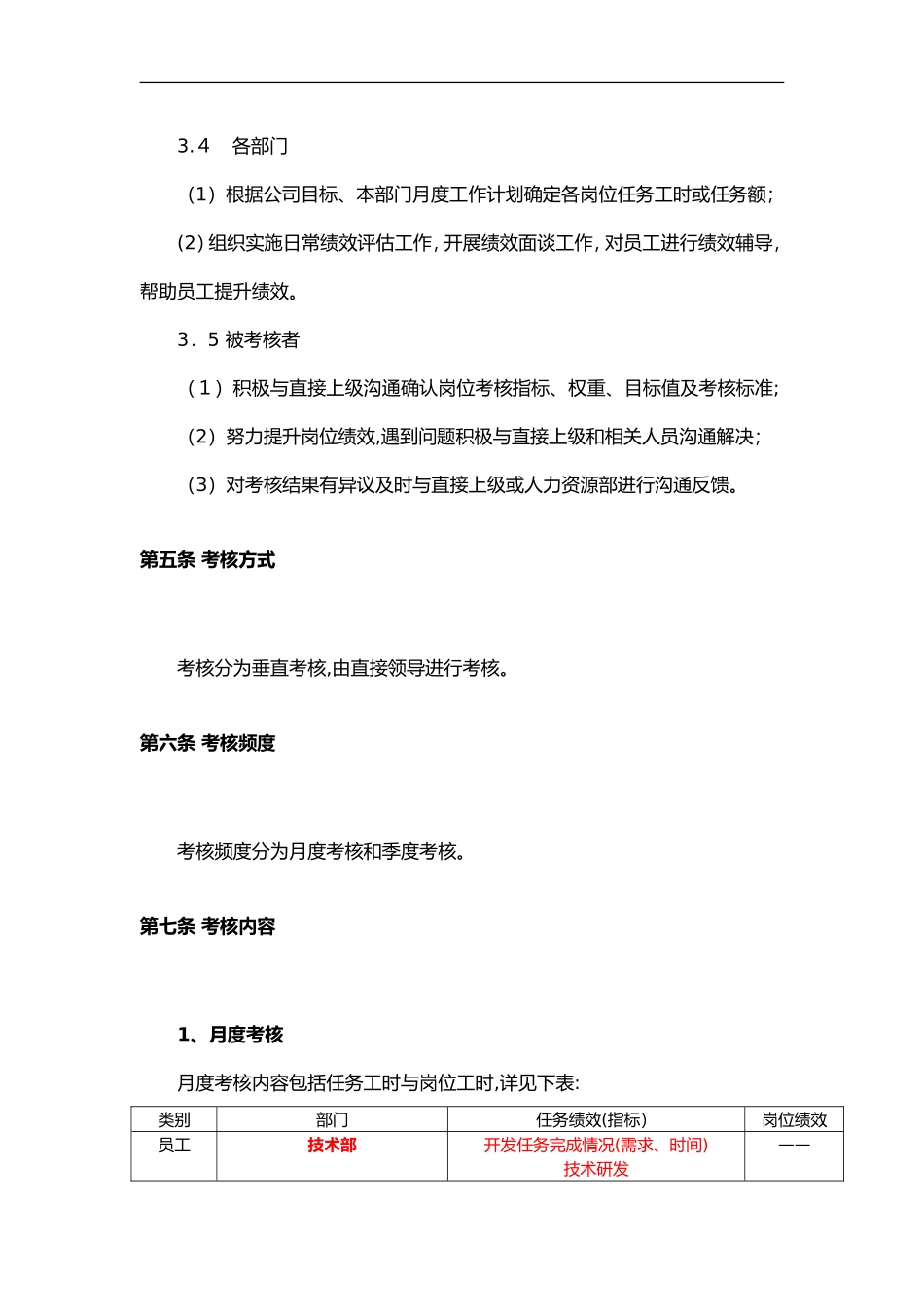 2024年软件公司绩效考核方案_第3页