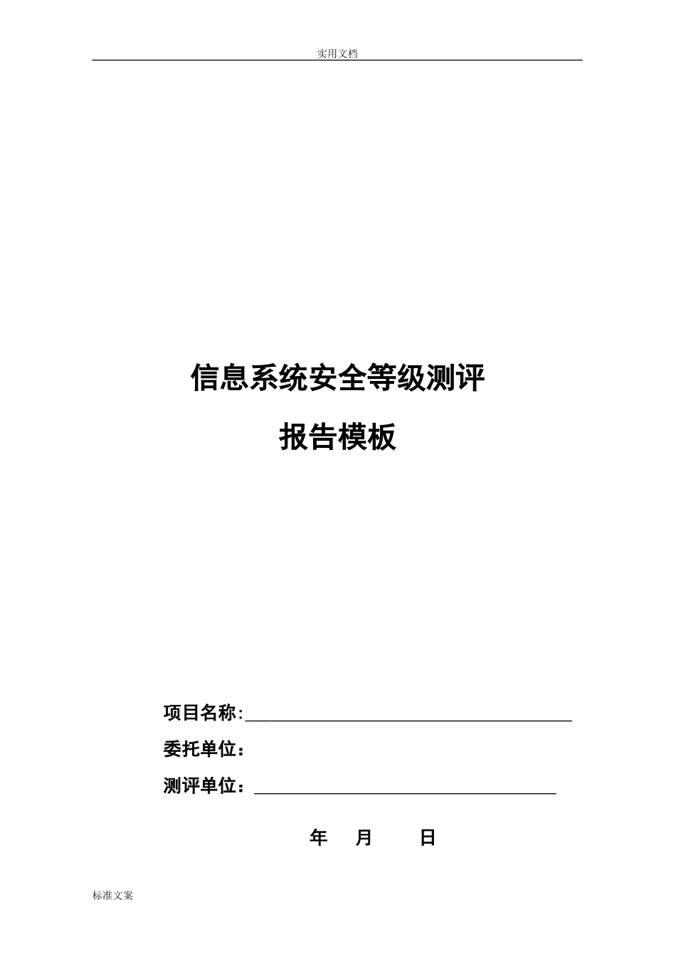 2024年三级等保评测文件资料_第1页