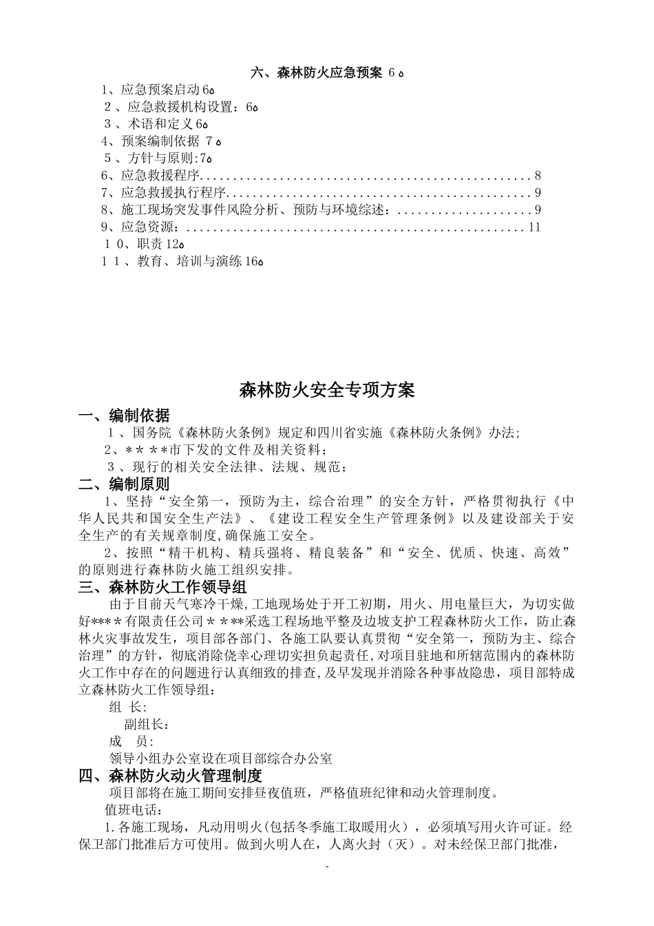 2024年森林防火安全专项方案_第2页